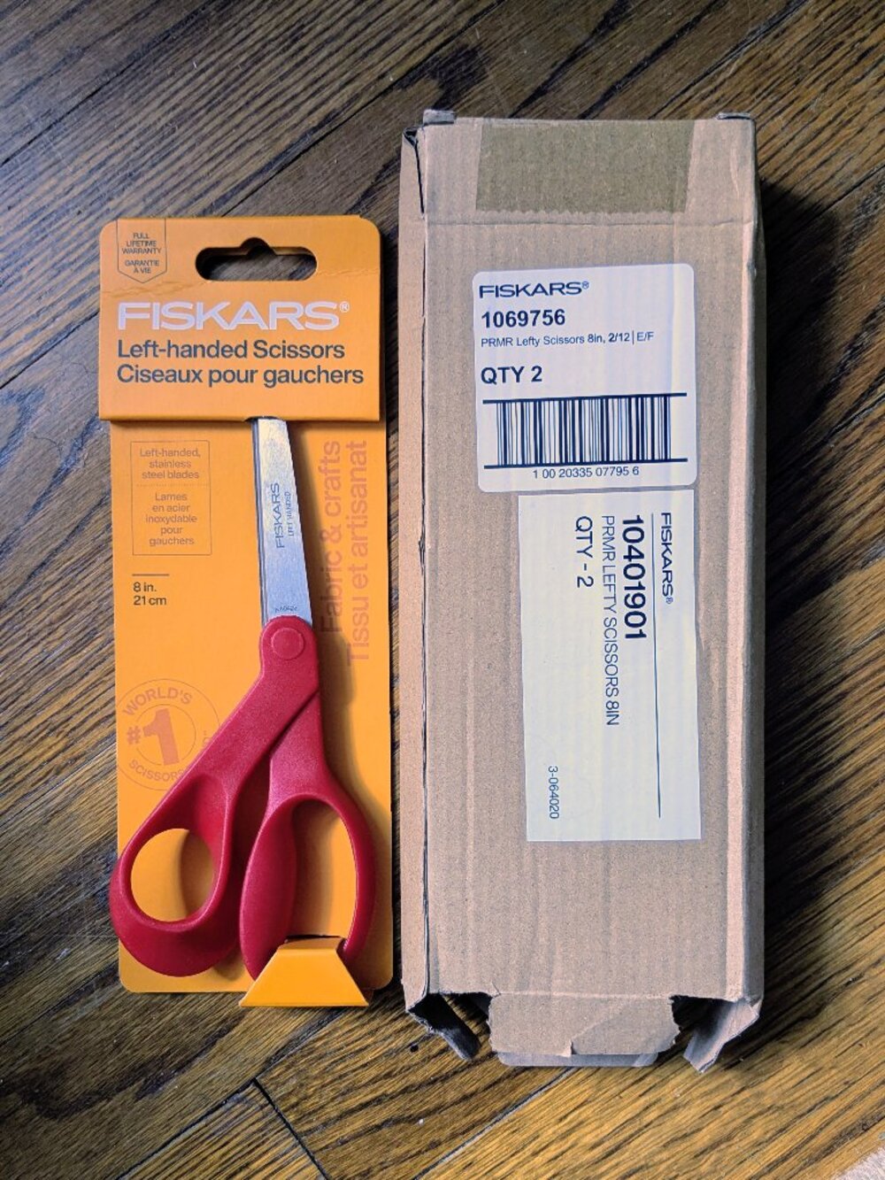 Fiskars Scissors left-handed